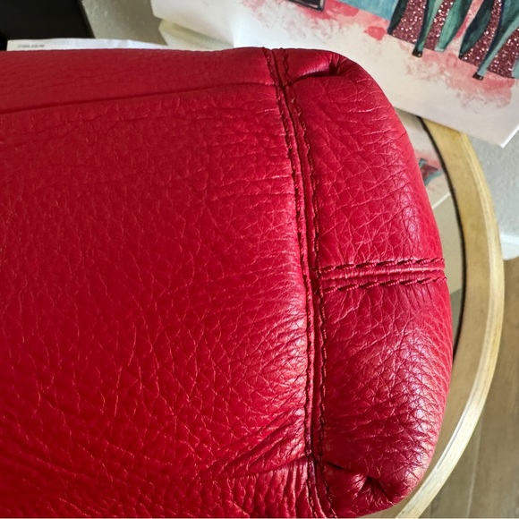 Coach  Lexy Shoulder bag Vibrant Pebble Leather EUC - Picture 11 of 12